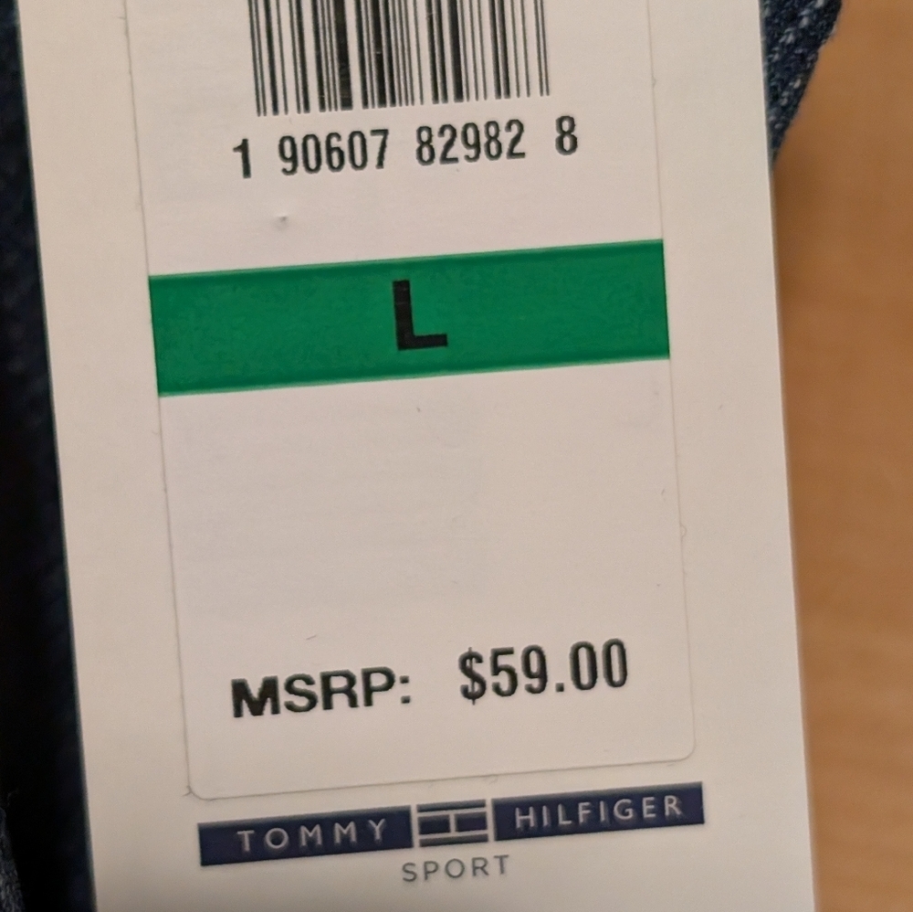 Tommy Hilfiger Slate Blue Sweatpants..So Cute - Picture 4 of 4